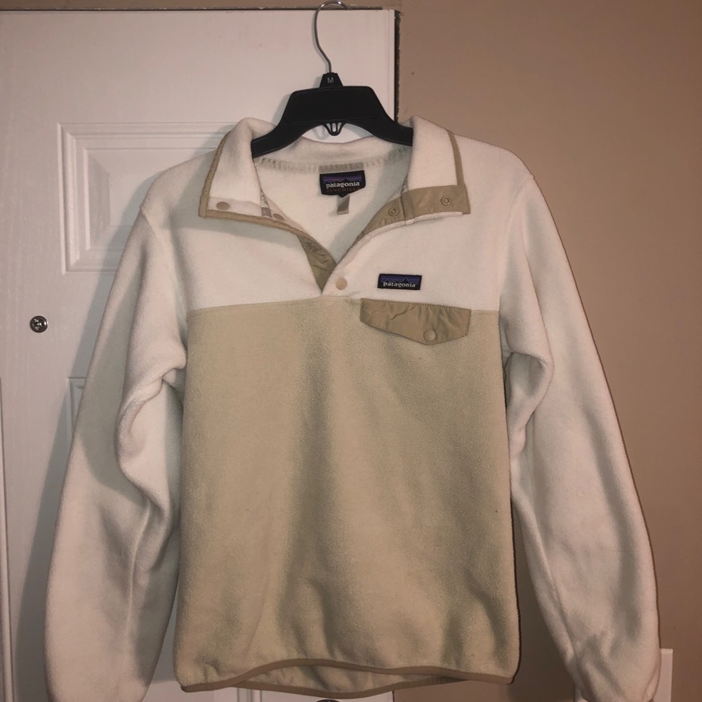 Cream Snap-T Patagonia S